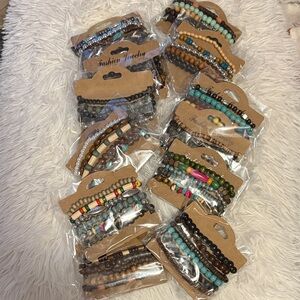 Beaded Bracelet Set boutique 12 sets nwt